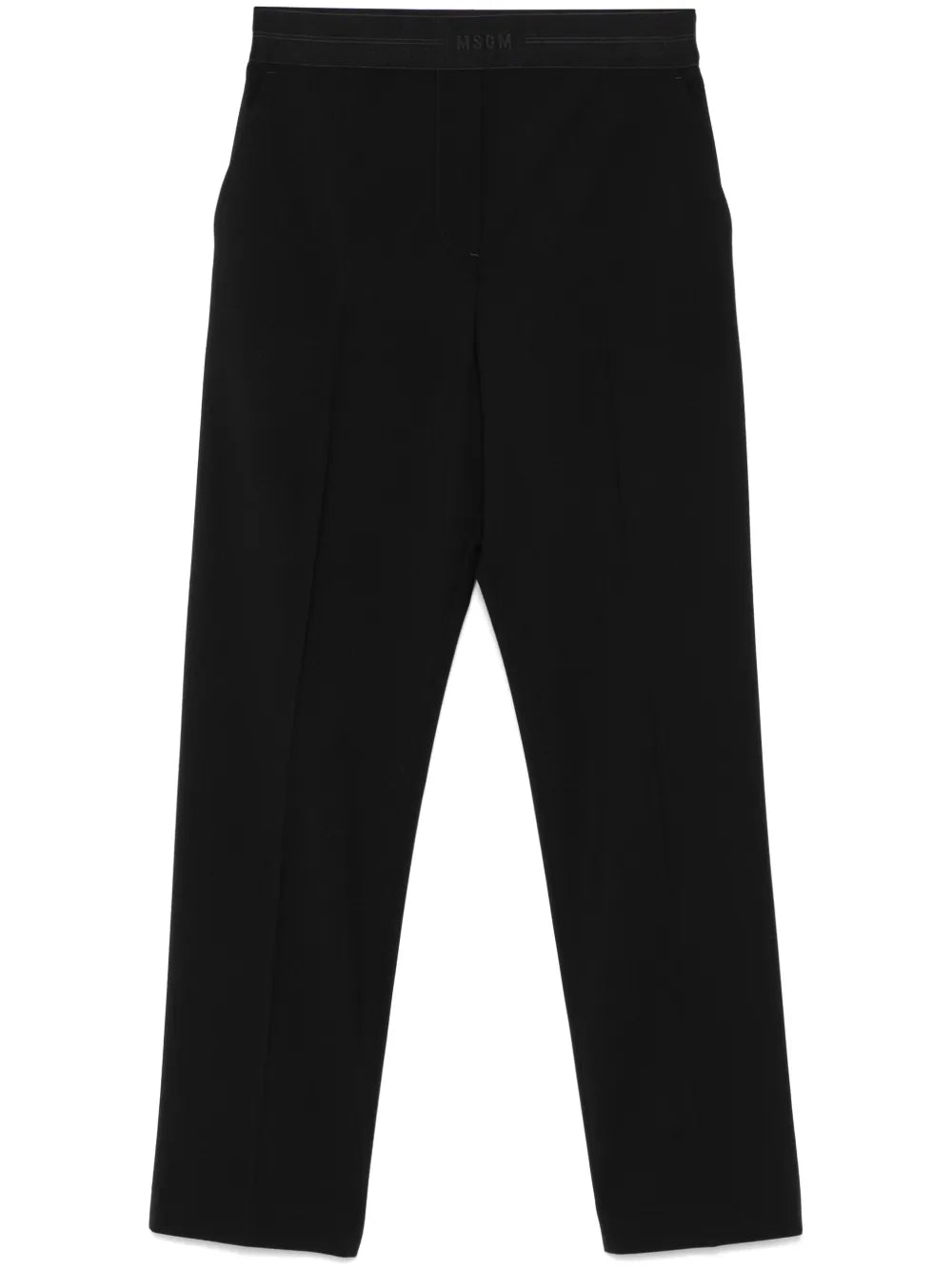 Straight-Leg Trousers