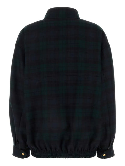 Logo-Embroidered Bomber Jacket