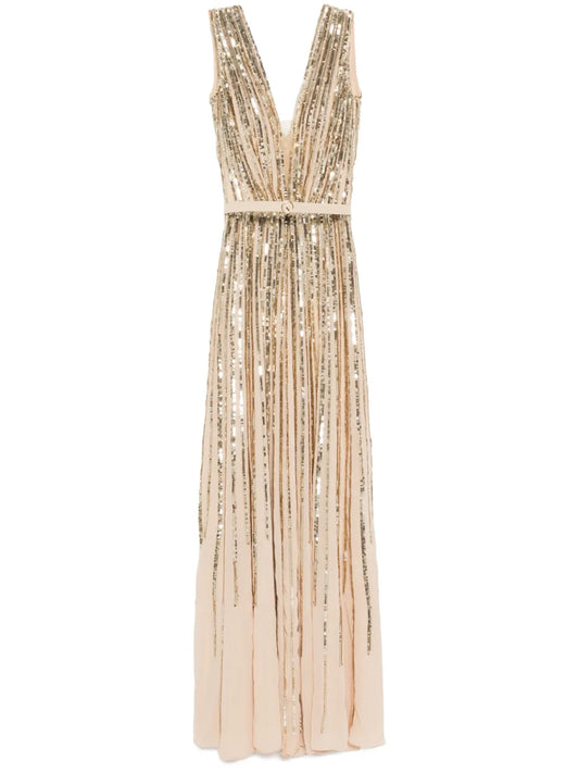 Sequin Long Dress