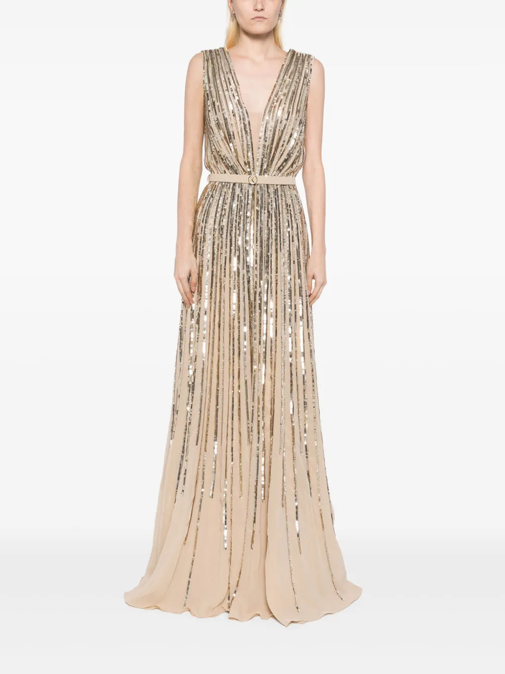 Sequin Long Dress