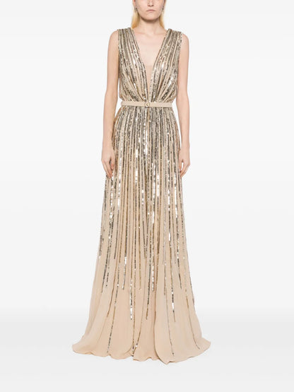 Sequin Long Dress