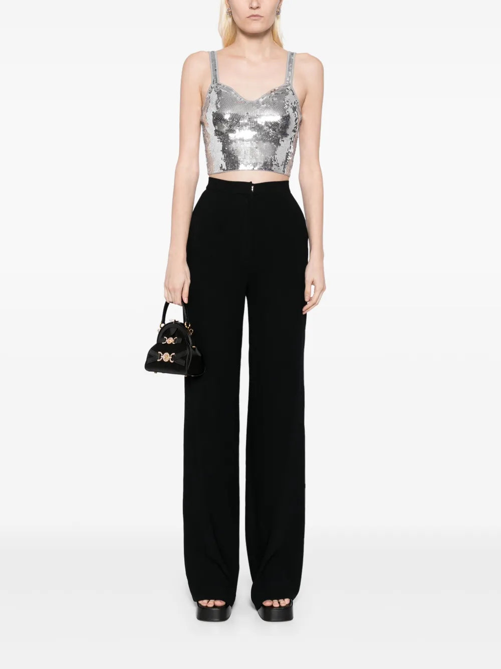 Tailored Crepe Pant