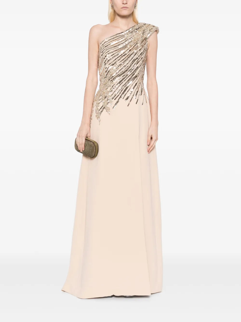One Shoulder Sequin Dress