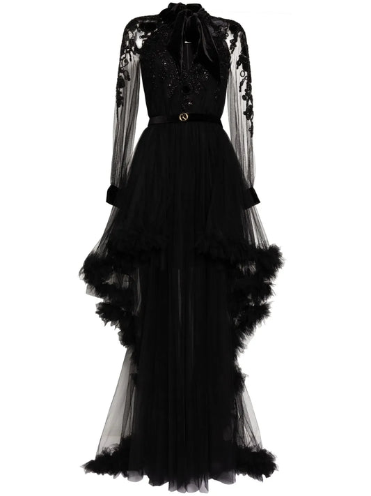 Bead-Embellished Dress