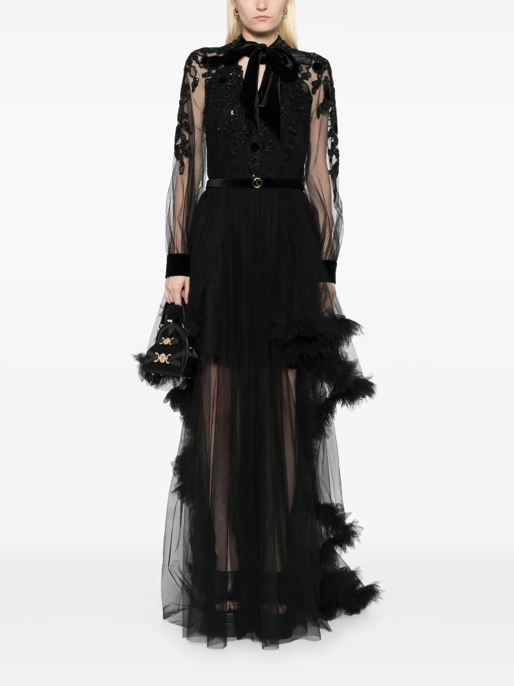 Bead-Embellished Dress