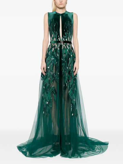 Sequin-Embellished Dress