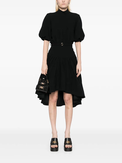 Crepe Short Dress