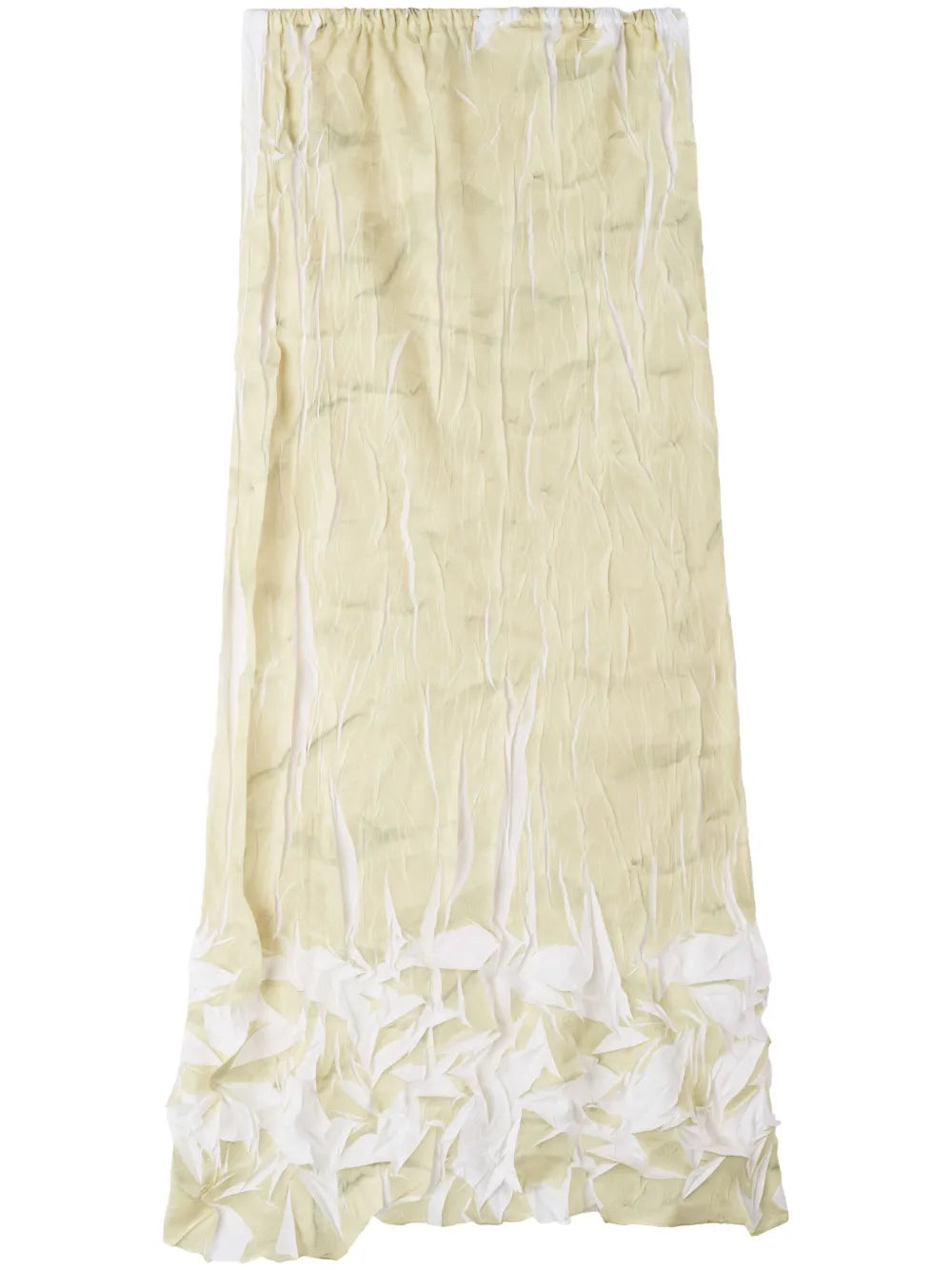 Printed Pleated Skirt