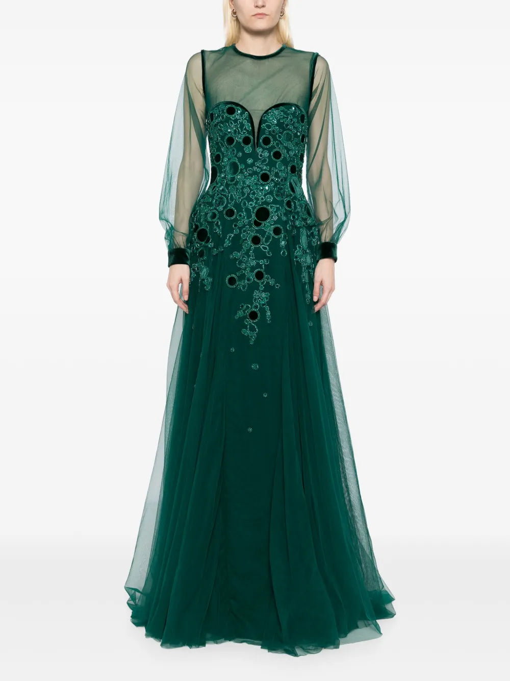 Bead-Embellished Dress
