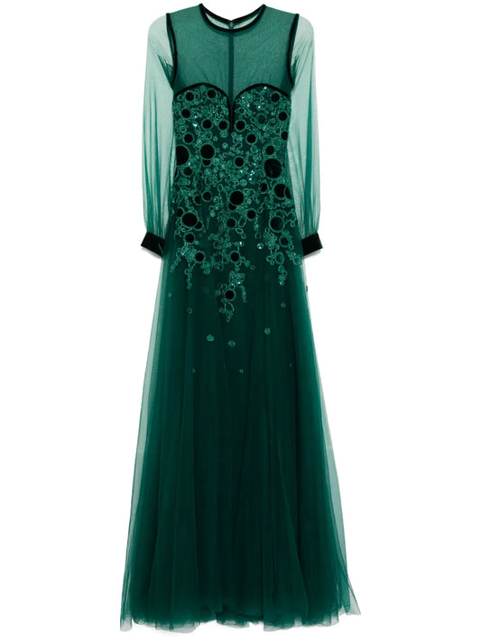 Bead-Embellished Dress