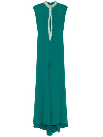 Crystal-Embellished Dress