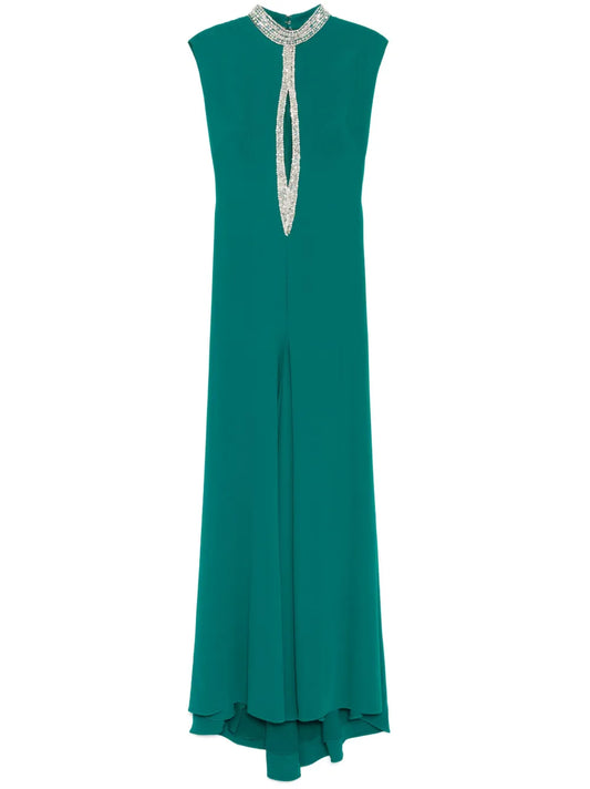 Crystal-Embellished Dress