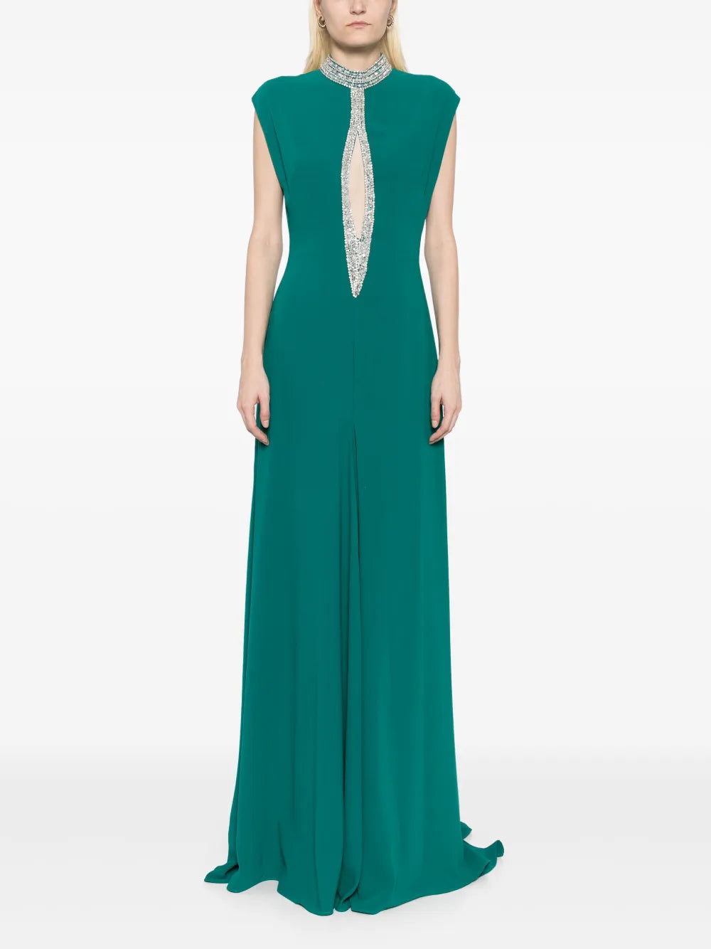 Crystal-Embellished Dress