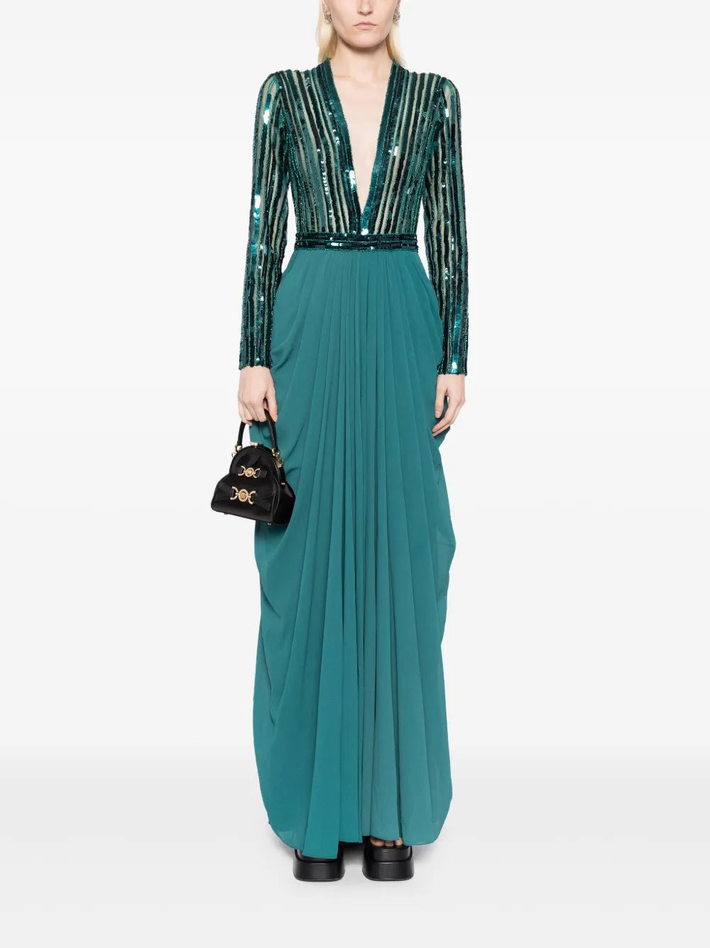 Sequin-Embellished Dress