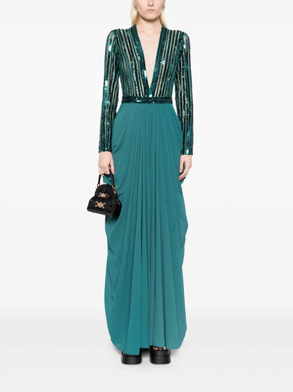 Sequin-Embellished Dress