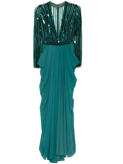 Sequin-Embellished Dress