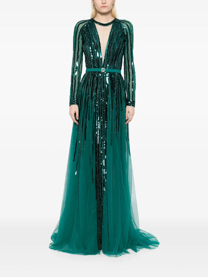 Sequin-Embellished Dress