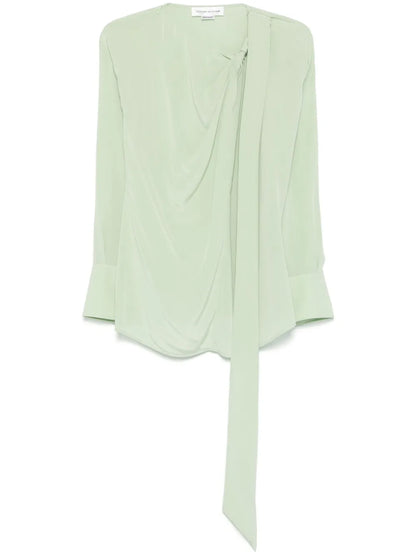 Twist-Detail Blouse