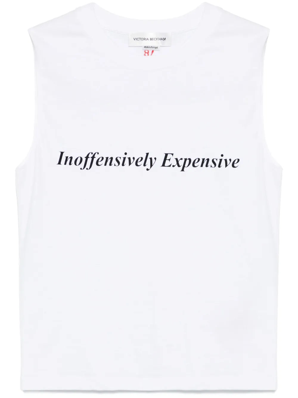 Slogan-Print Top