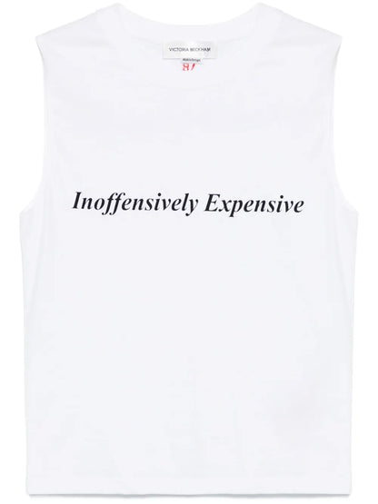 Slogan-Print Top