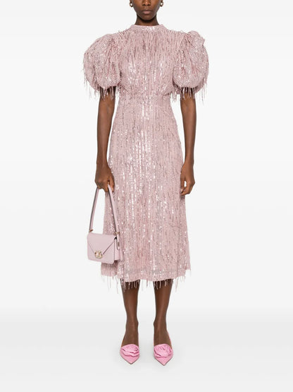 Sequinned Maxi Dress