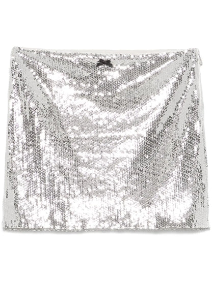 Sequinned Mini Skirt