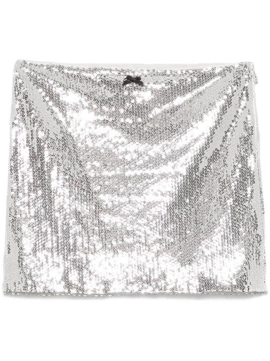 Sequinned Mini Skirt