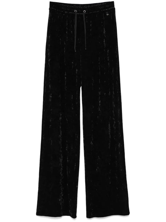 Crushed Velvet Track Pants