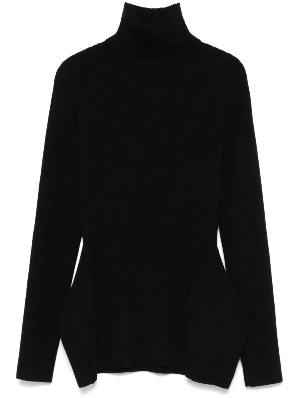 Ribbed-Knit Sweater
