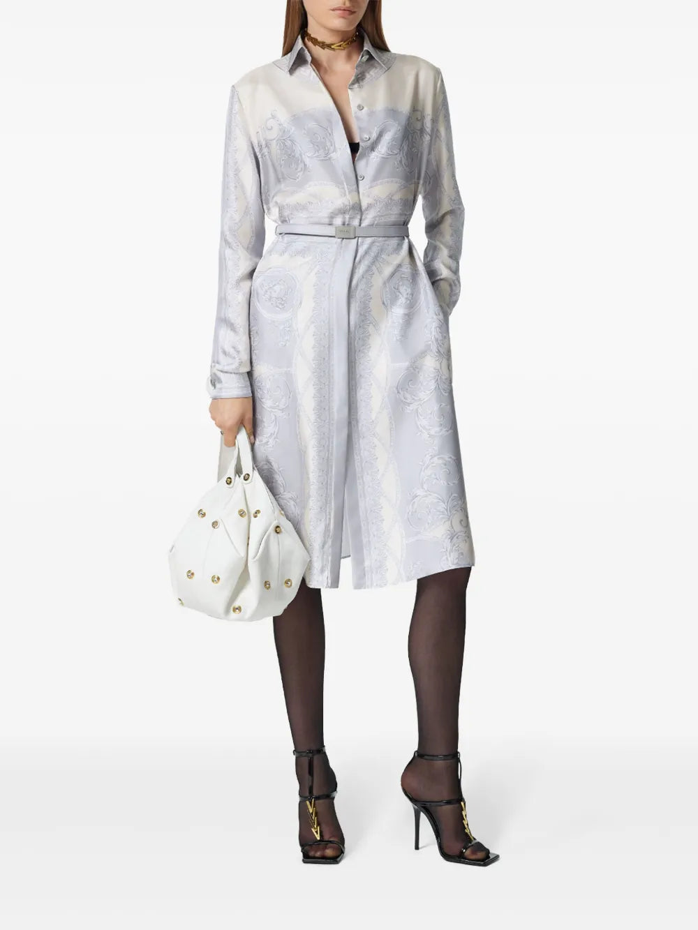 La Coupe Des Dieux Midi Shirt Dress