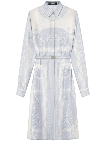 La Coupe Des Dieux Midi Shirt Dress