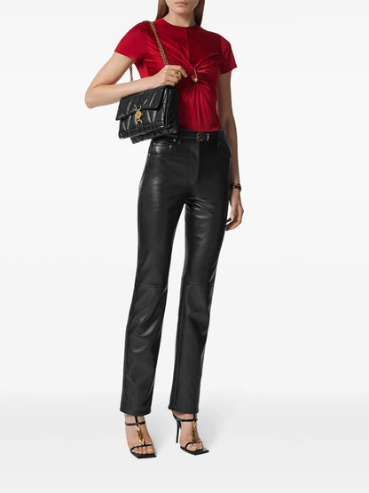 Plongé Leather Trousers