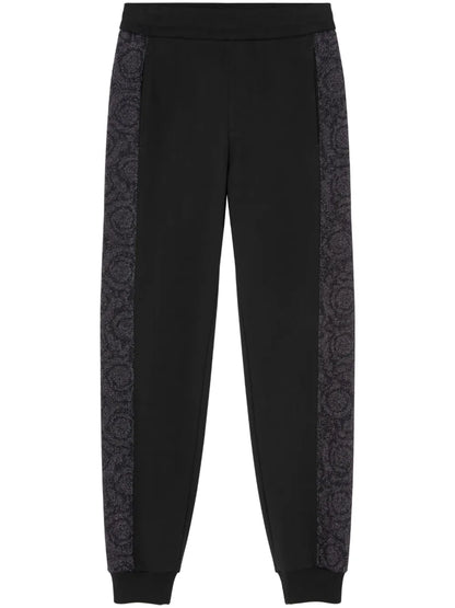 Barocco-Jacquard Lurex Track Pants