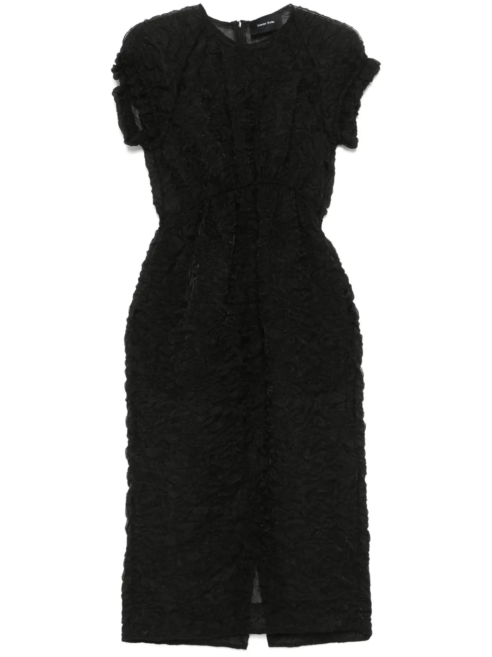 Textured Midi Dress