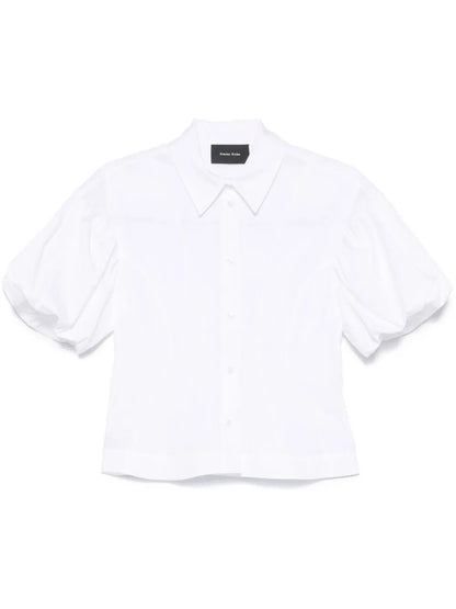 Short Puff Sleeves Shirt