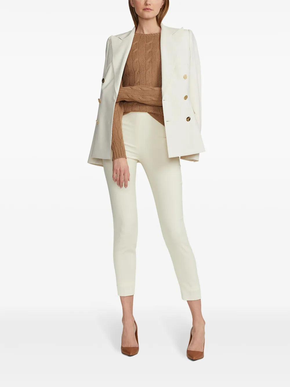 Cable-Knit Cashmere Sweater