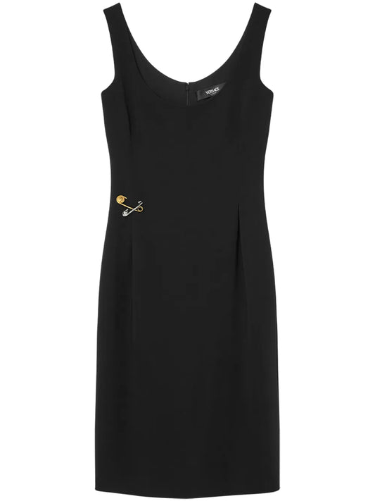 Safety Pin Midi Dress