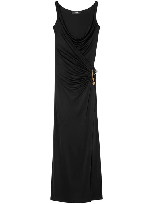 Safety Pin Gathered Gown