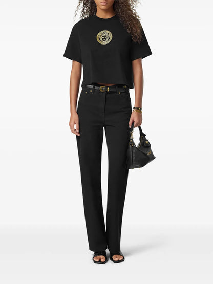 Medusa Cropped T-Shirt