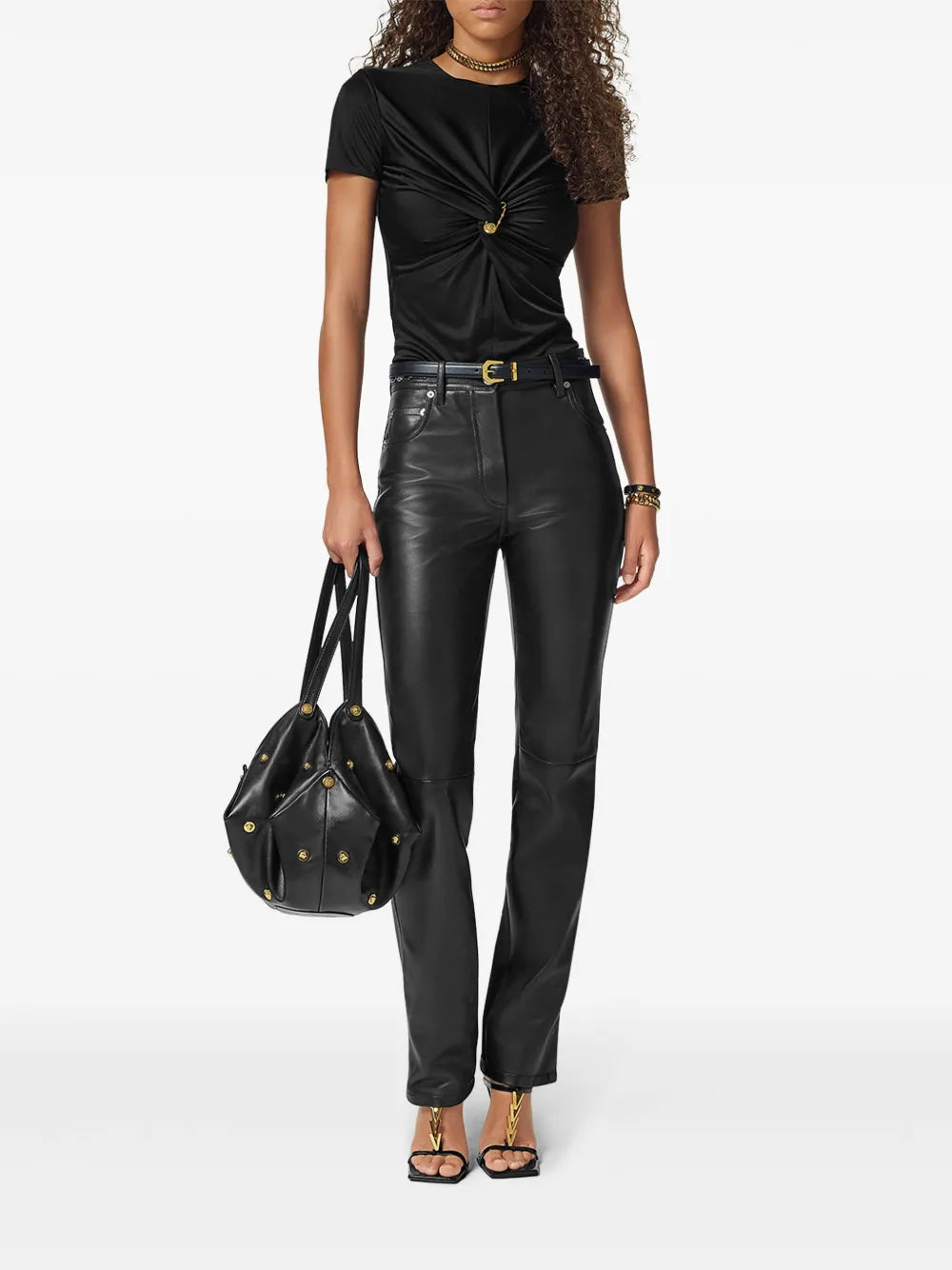 Safety Pin Gathered Top