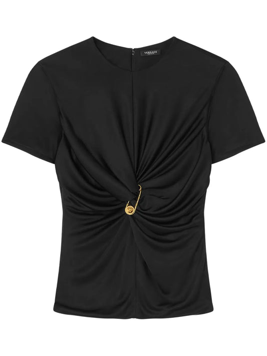 Safety Pin Gathered Top
