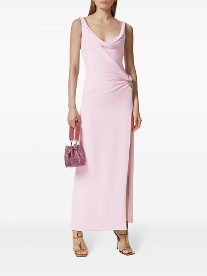 Safety Pin Gathered Gown