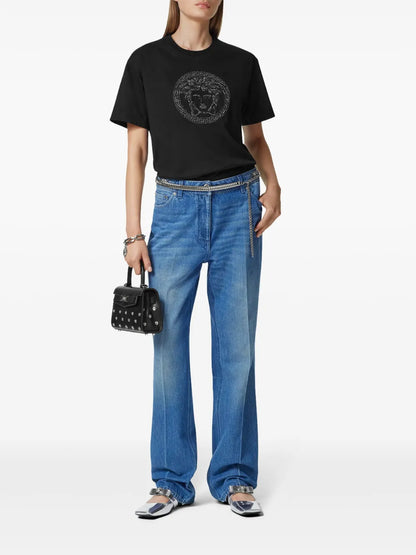 Medusa Embellished T-Shirt