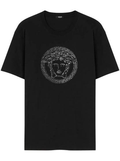 Medusa Embellished T-Shirt
