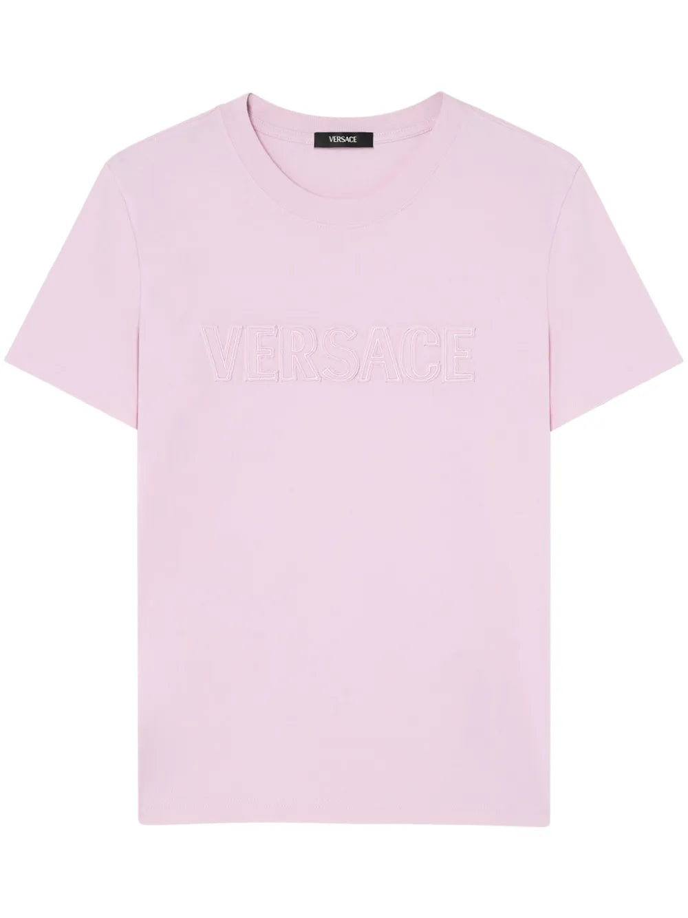 Logo-Embroidered Fringed T-Shirt