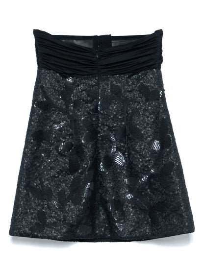 Twisted-Detail Mini Dress