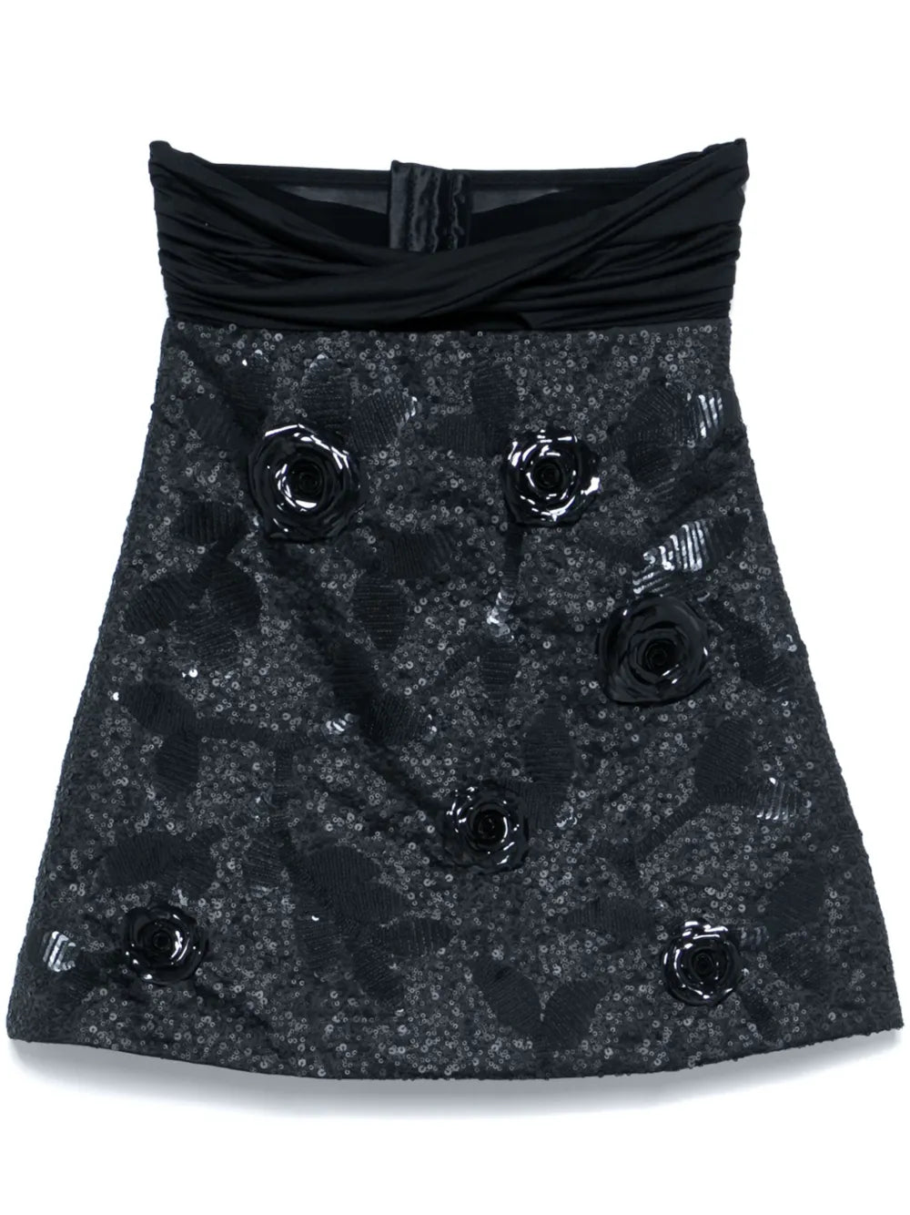 Twisted-Detail Mini Dress
