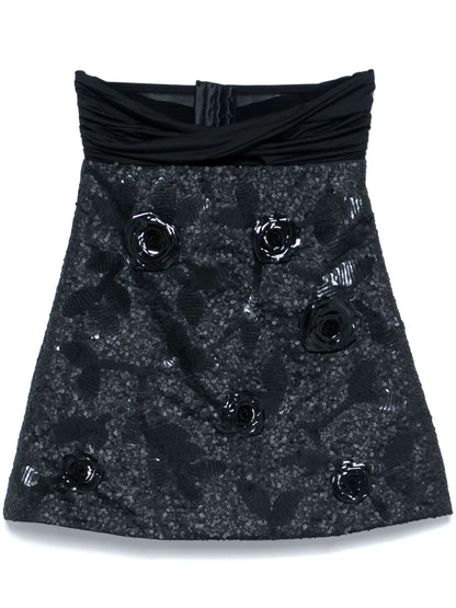 Twisted-Detail Mini Dress