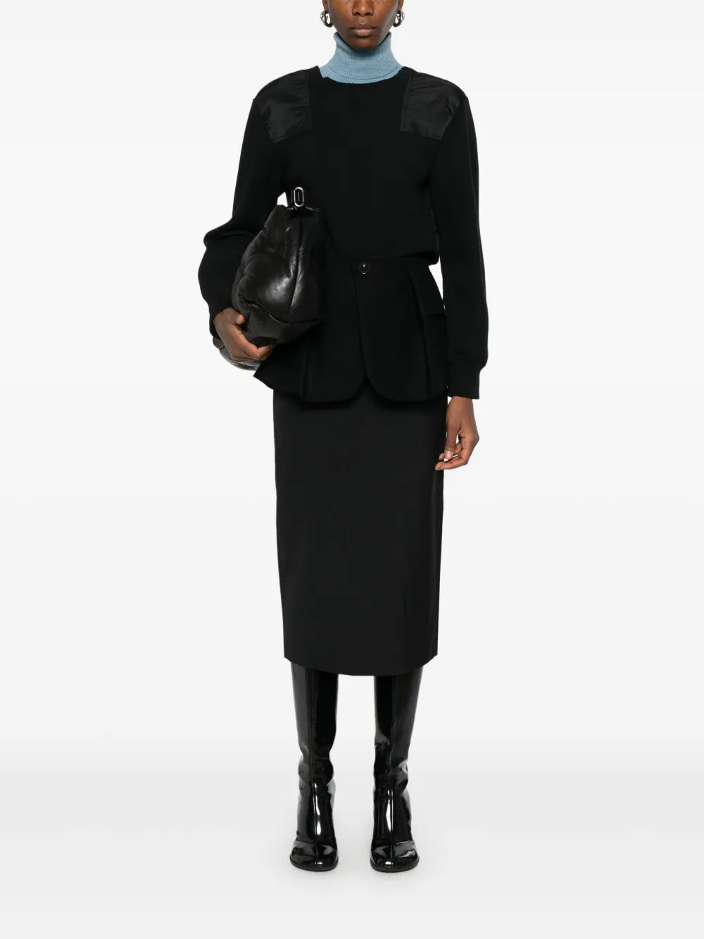 Layered Midi Skirt