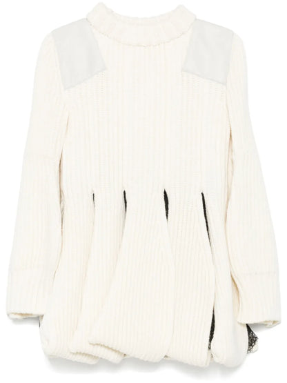 Cut Out-Detail Mini Dress
